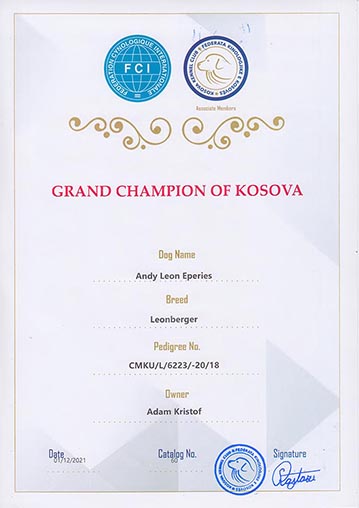 Grandchampion of Kosova