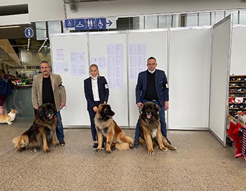 Andy Leon Eperies - Mezinárodní výstava psů Vilnius 2022